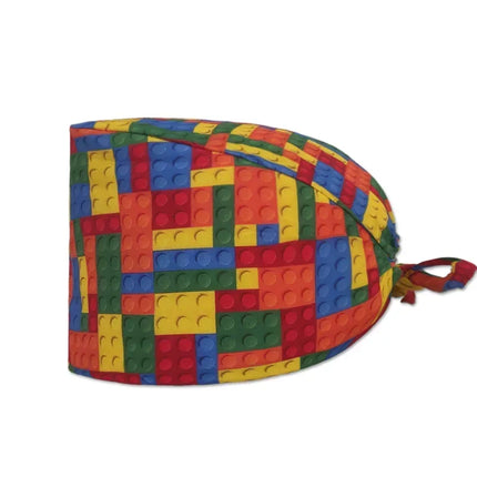 Cartoon Doctor Operating Room Pattern Printed Nursing Head Cap Lab Scrub Pet Hospital Surgical Hat Unisex Dentist Scrub Cap 2023