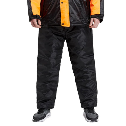 Winter Coveralls Men Waterproof Windproof Reflective Cotton Padded Hooded Coveralls Thicken Thermal Work Uniform Hi Vis Workwear