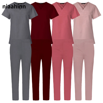 Unisex Pet Grooming Doctor Work Clothes High Quality Scrubs Uniforms Health Care Medical Accessories Hospital Nursing Workwear-KarWorkwear