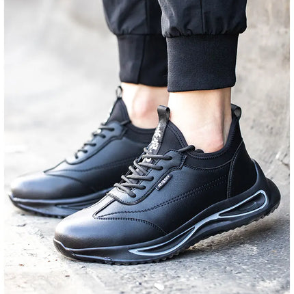 Safety Shoes Men for Work SteelToe Free Shipping Industrial Boots Man Protection for the Feet Smash-Proof Waterproof-KarWorkwear