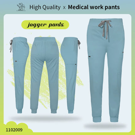 Medical Surgery Clothes Unisex Pet Hospital Bottoms Dentist Scrubs Pants Beauty Salon Dustproof Work Pant Doctor Nurse Workwear-KarWorkwear
