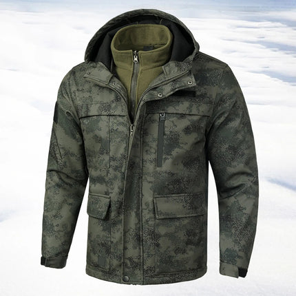 Outdoor Work Clothes Men'S Suits Spring Autumn Wear-Resistant Dirty Resistant Camouflage Clothes Casual Labor Protection Clothes