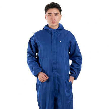 Work Jumpsuit Waterproof Breathable Sweat-absorbing Elastic Cuff Multiple-Pockets Anti-static Men Coveralls Work Uniform For Men-KarWorkwear