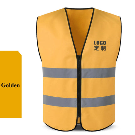 Safety Vest for Construction Work High Visibility Security Protection Man Working Clothes Uniform Hi Vis Workwear