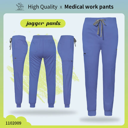 Medical Surgery Clothes Unisex Pet Hospital Bottoms Dentist Scrubs Pants Beauty Salon Dustproof Work Pant Doctor Nurse Workwear-KarWorkwear