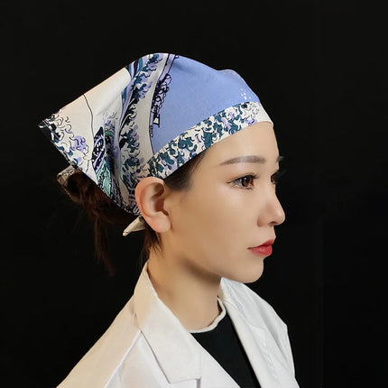 Japanese Chef Hat Kitchen Restaurant Waiter Sushi Caps Cuisine Cook Headscarf  Food Service Work Uniform Cap Pirate Hat-KarWorkwear