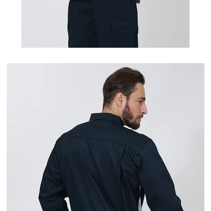 Work Coveralls Repairman with Reflective Strip Mechanic Auto Workshop Clothes Working Uniforms Plus Size 3XL