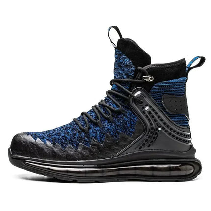 Plus Size 50 Fashion Safety Working Boots For Men High Quality Indestructible Construction Anti Smashing Shoes Sneakers Footwear-KarWorkwear