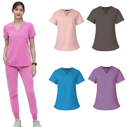 Wholesale Operating Room Medical Uniform Scrubs Hospital Working Scrubs Set Medical Supplies Nurse Dental Surgery Suit Workwear-KarWorkwear