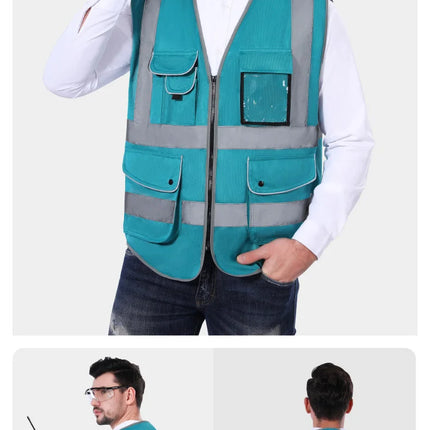 Cycling Jogging Workwear Highlight Vest Night Work Security Running Working Vest
