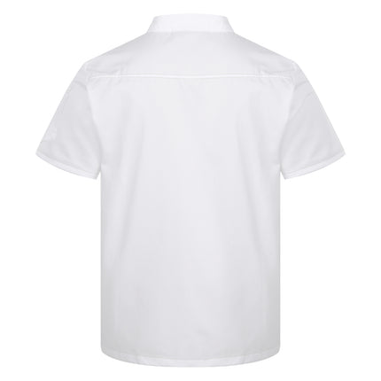 Men Women Kitchen Work Uniform Adult Unisex Chef Jacket Coat Cook Hotel Restaurant Canteen Cake Shop Cafe Shirt Staff Costume-KarWorkwear