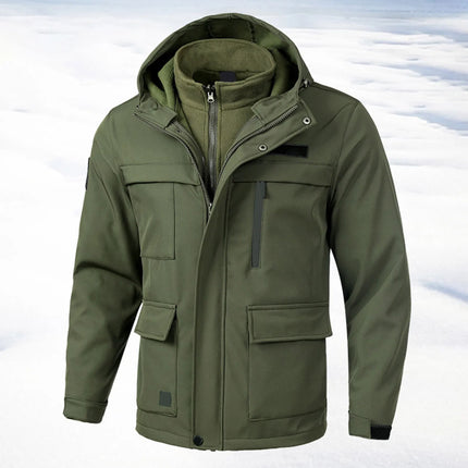 Outdoor Work Clothes Men'S Suits Spring Autumn Wear-Resistant Dirty Resistant Camouflage Clothes Casual Labor Protection Clothes