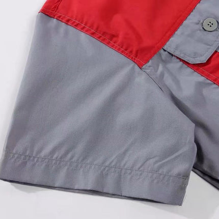 Men Women Short Sleeve Work Coat Workshop Shirts Motor Mechanic Uniform with Two-pocket T-shirts Man Workshop Overalls Top-KarWorkwear