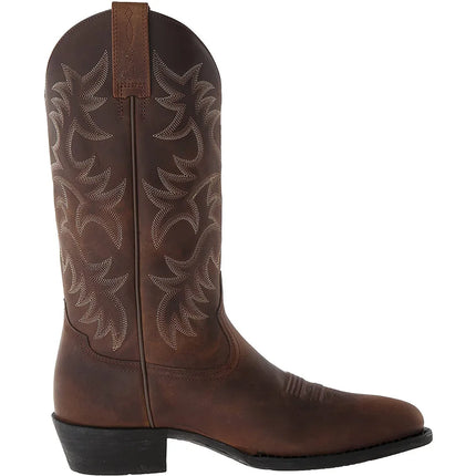 Spring Comfortable Boots Leather Chelsea Boots Knee-length Men's Boots Men Wesern Boots Casual Work Boots for Men Plus Size 46-KarWorkwear