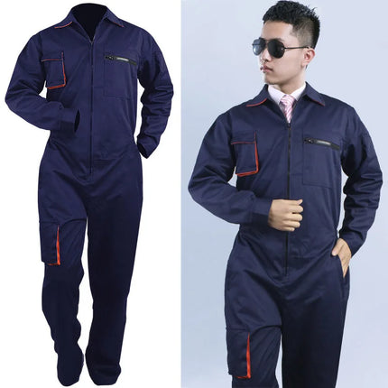 Work Overall Uniform Men Women Working Coveralls Welding Suit Car Repair Workshop Mechanic Plus Size Clothes-KarWorkwear