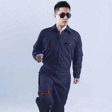 2024 Work Overall Uniform Men Women Working Coveralls Welding Suit Car Repair Workshop Mechanic Plus Size Clothes-KarWorkwear