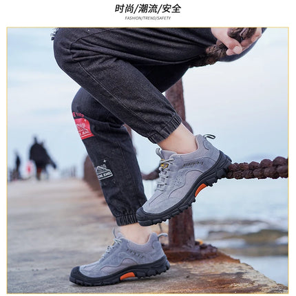 Welding Safety Boots For Men Anti-smashing Construction Work Shoes Puncture Proof Indestructible Composite Toe Safety Work Boots-KarWorkwear