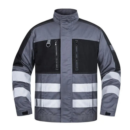 2026 New Work Clothes Men Construction Reflective Safety Coveralls Welding Suit Car Repair Workshop Mechanic Plus Size Clothes