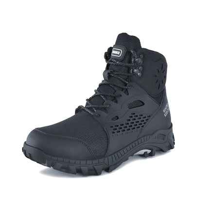 SUADEX S1 Safety Boots Men Work Shoes Anti-Smashing Steel Toe Work Safety Shoes Male Female Boots Anti-slippery EUR Size 37-48-KarWorkwear
