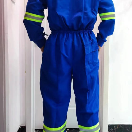 Work Overalls Men's Working Coverall Welding Suit Car Repairman Uniforms Workshop Mechanical Jumpsuit Hi Vis Safe Work Clothing-KarWorkwear