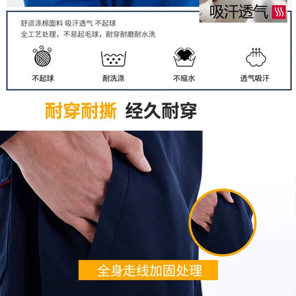 2023 Work Overall Uniform Men Women Working Coveralls Welding Suit Car Repair Workshop Mechanic Plus Size Clothes-KarWorkwear