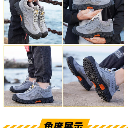Welding Safety Boots For Men Anti-smashing Construction Work Shoes Puncture Proof Indestructible Composite Toe Safety Work Boots-KarWorkwear
