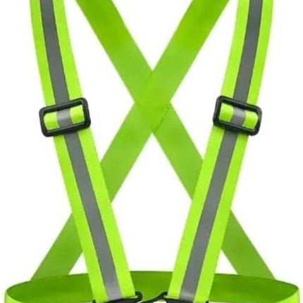 Reflective Safety Vest  - High Visibility Vest Adjustable Straps for Outdoor Jogging, Cycling, Walking and Riding