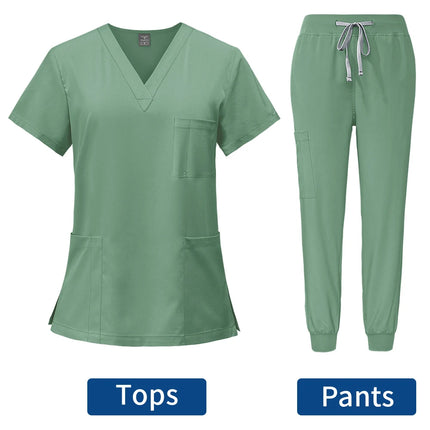 Wholesale Pet Veterinary Scrubs Women Uniforms Hosipital Nurse Work Suits Dental Clinic Nursing Costume Health Service Workwear-KarWorkwear