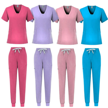 Wholesale Operating Room Medical Uniform Scrub Hospital Working Scrubs Set Medica l Supplies Nurse Dental Surgery Suit Workwear-KarWorkwear