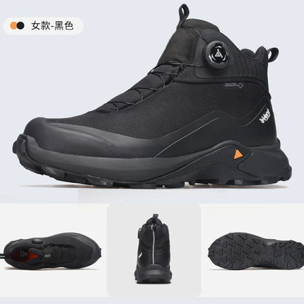 HUMTTO Waterproor Boots for Men Winter Platform Work Rubber Ankle Boots Outdoor Men's Sneakers Luxury Designer Work Safety Shoes-KarWorkwear