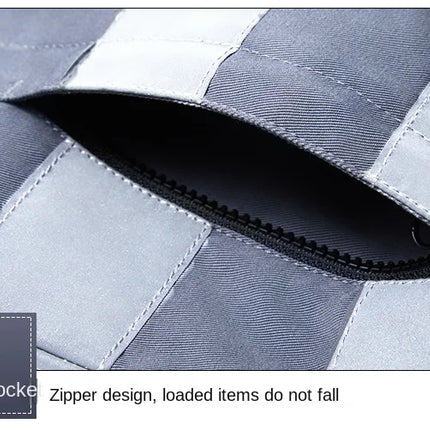 2026 New Work Clothes Men Construction Reflective Safety Coveralls Welding Suit Car Repair Workshop Mechanic Plus Size Clothes