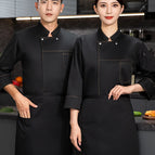 black jacket apron / 4XL
