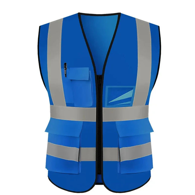 Uniform Work Reflective Clothing High Visibility Reflective Safety Vest Jacket Security Vest With Logo-KarWorkwear