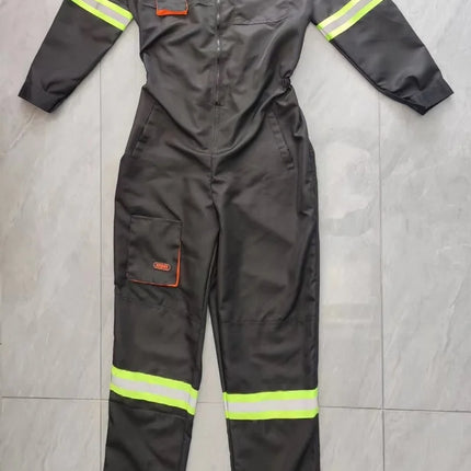 Work Overalls Men's Working Coverall Welding Suit Car Repairman Uniforms Workshop Mechanical Jumpsuit Hi Vis Safe Work Clothing-KarWorkwear
