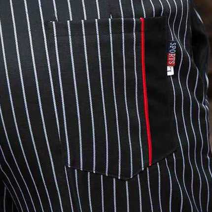Chef Workwear Cook Pants Breathable Cargo Pantss Canteen Clothes  Catering Kitchen Work Loose Trousers Waist flanked by Elastic