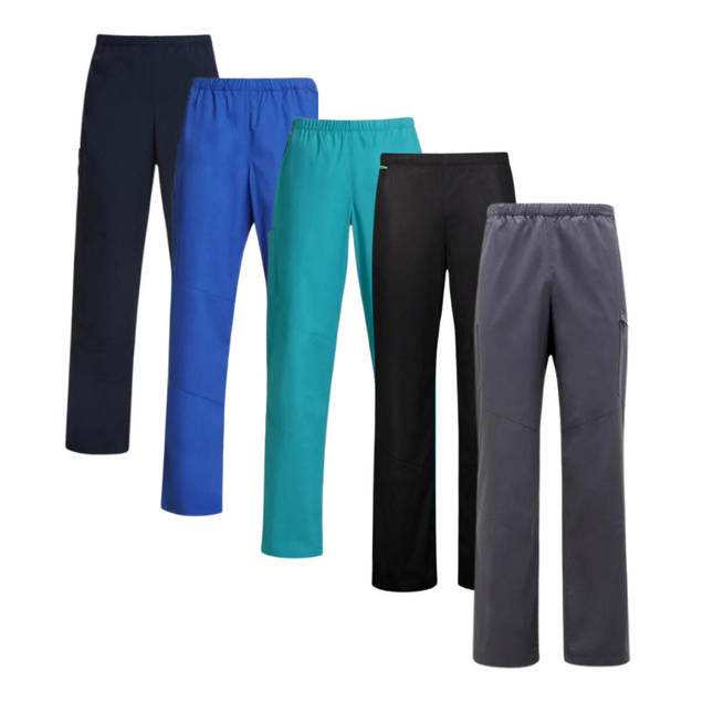 NNT Unisex Rontgen Elastic Waistband Scrub Pants Drawstring Comfort Nurse CATCGF-KarWorkwear