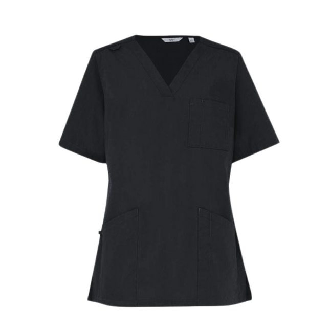 NNT Uniforms Womens Mayo Scrub Top Durable Nurse Poly Cotton Chest Pocket CATUMN-KarWorkwear