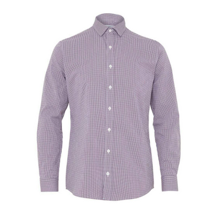 NNT Mens Avignon Gingham Checked Long Sleeve Shirt Casual Fit Business CATJDF-KarWorkwear