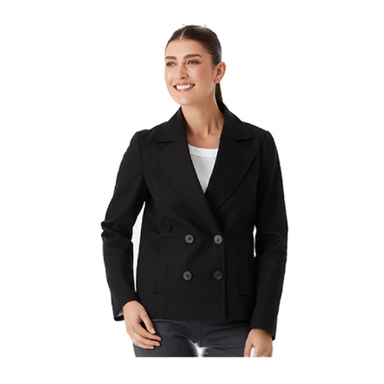 NNT Womens Business Pea Coat Classic Fit Double Breast Formal Blazer CAT1D1-KarWorkwear
