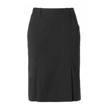 NNT Womens P/V Stretch Pleat Formal Skirt Contour Waistband Business CAT26A-KarWorkwear