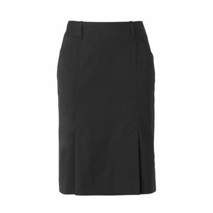 NNT Womens P/V Stretch Pleat Formal Skirt Contour Waistband Business CAT26A-KarWorkwear