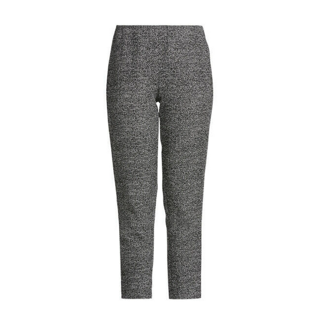 NNT Womens Textured Tweed Elastic Slim Pants Waistband Hidden Zip Pant CAT3NW-KarWorkwear