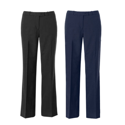 NNT Women Stretch Wool Blend Business Pant Elastic Waistband Formal Pants CAT38Z-KarWorkwear