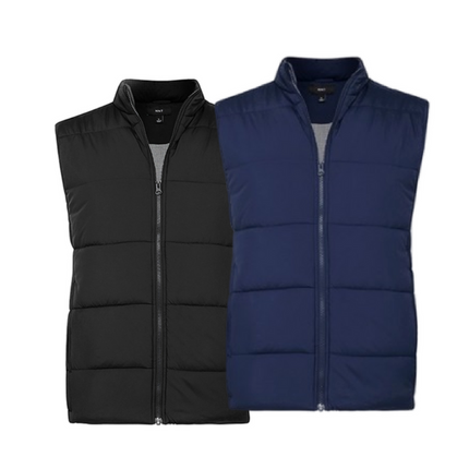 NNT Mens Puffer Jacket Zip Neck Winter Warm Comfy Sleeveless Vest CATF2A-KarWorkwear