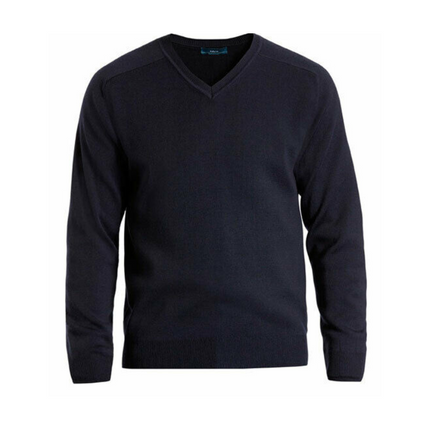 NNT Mens Rich Wool Knit Sweater V-Neck Winter Warm Comfort Long Sleeve CATE28-KarWorkwear