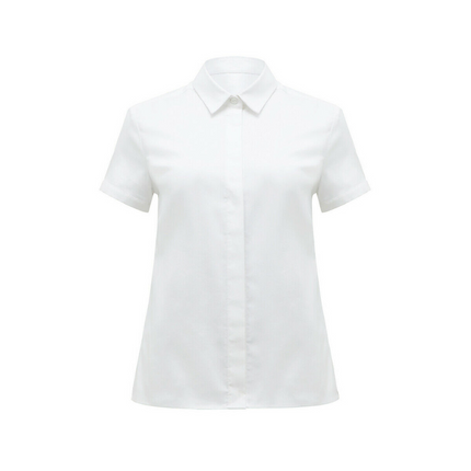 NNT Womens Short Sleeve Formal Shirt Comfort Cotton Blend Business Shirts CATU5G-KarWorkwear