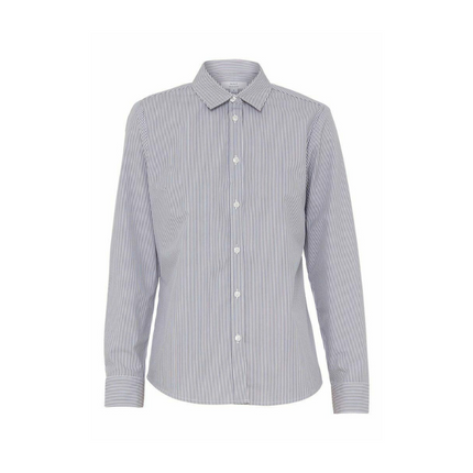 NNT Womens Avignon Stripe Long Sleeve Formal Shirt Comfy Business Shirts CATUKT-KarWorkwear