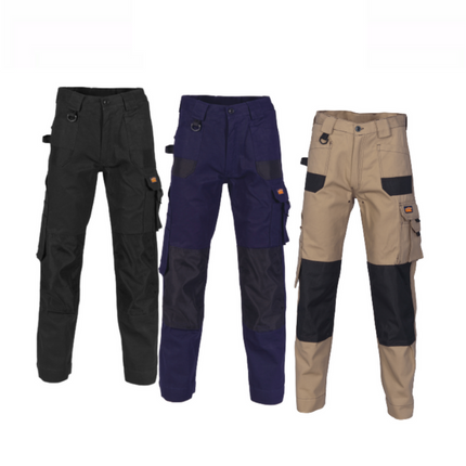 DNC Workwear Duratex Cotton Duck Weave Cargo Pants Work Safety Pant 3335-KarWorkwear