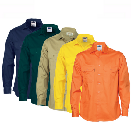 DNC Workwear Cool-Breeze Work Shirt - Short Sleeve Lightweight Cotton 3208-KarWorkwear
