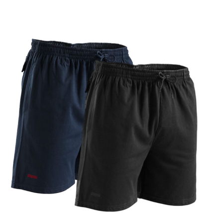 Stubbies Ruggers Mens Long Leg Shorts Drawcord Comfy Elasticised Work SE2160-KarWorkwear